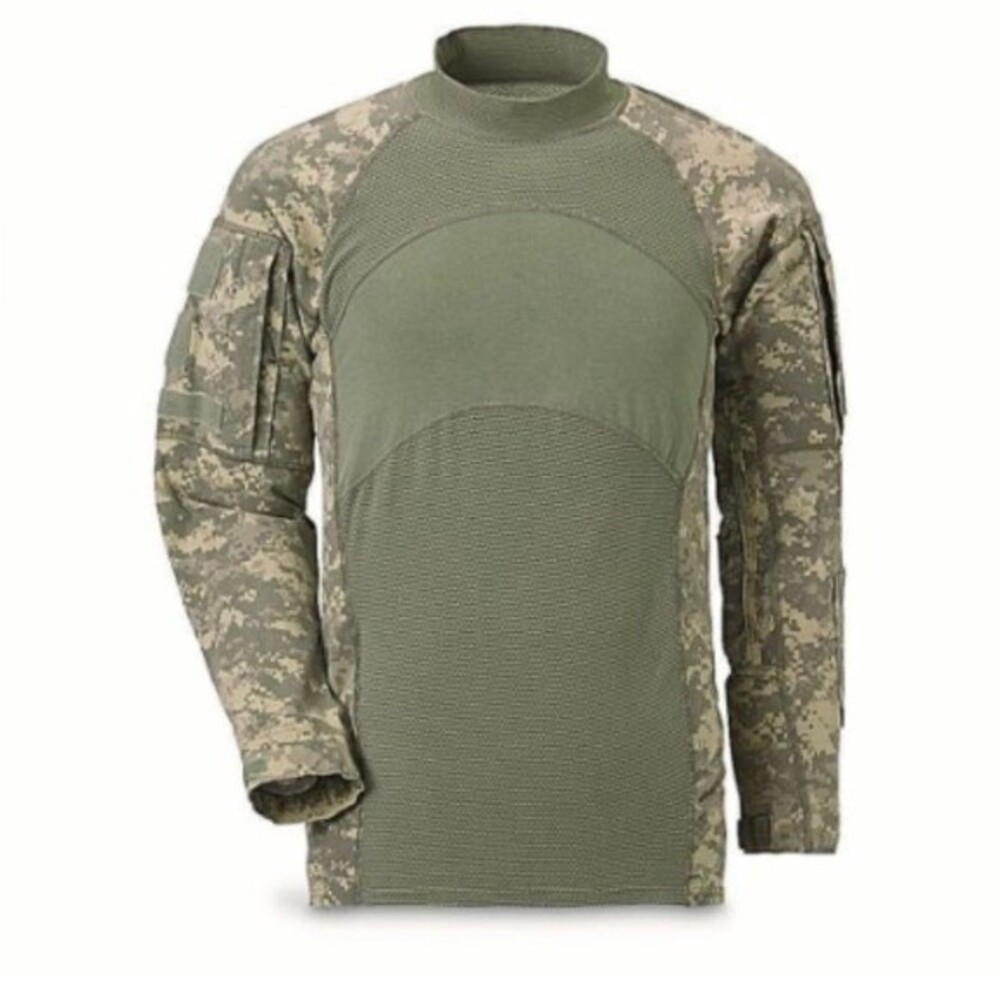 Massif Tactical Military Combat ACU Camo Flame Resistant Army Pullover Size M
